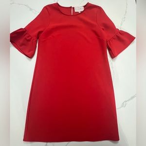 NWOT Charles Henry Mini dress with short ruffled sleeves size SP